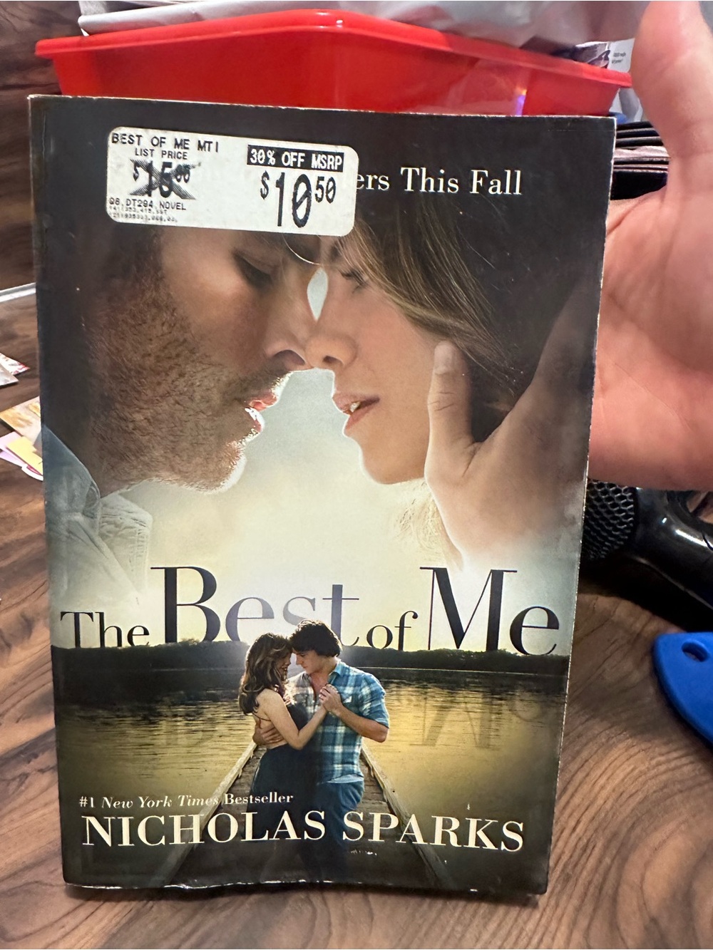 The Best of Me by Nicholas Sparks - Romance Paperback